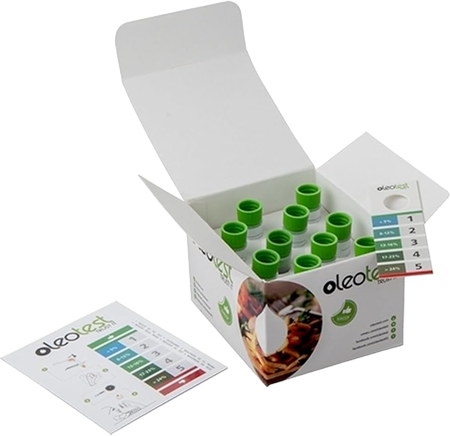 Analizador de aceite freidora OleoTest (10 análisis) 