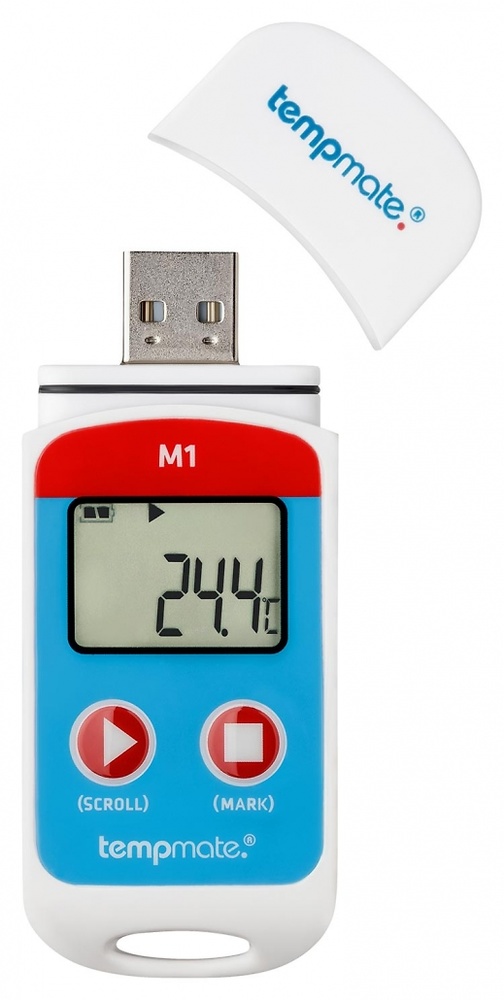 Registrador data logger de temperatura Tempmate M1 