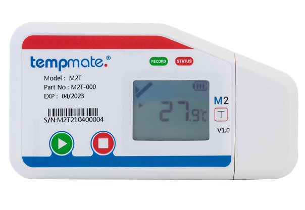 Registrador data logger de temperatura Tempmate M2T 