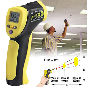 Termómetro infrarrojos TROTEC TP4 