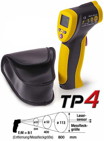 Termómetro infrarrojos TROTEC TP4 