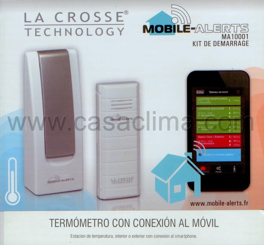 Termómetro para smartphone La Crosse MA10001 
