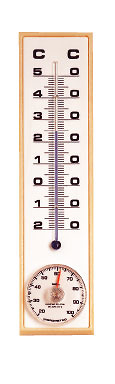 Termohigrómetro analógico 451H 