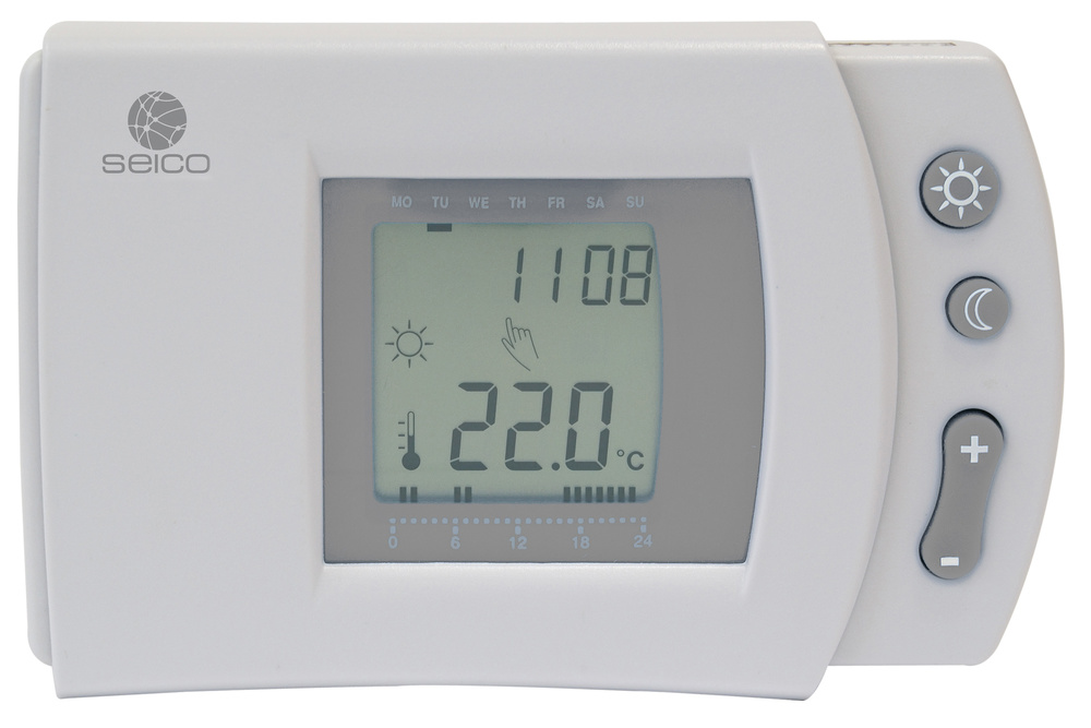 Termostato digital programable para calefacción SEICO AL257 